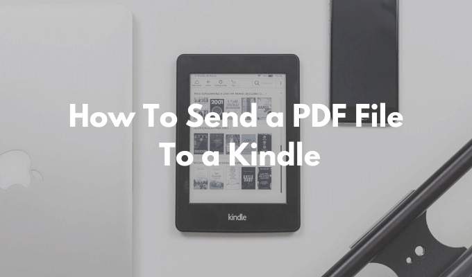 import a pdf into kindle for mac
